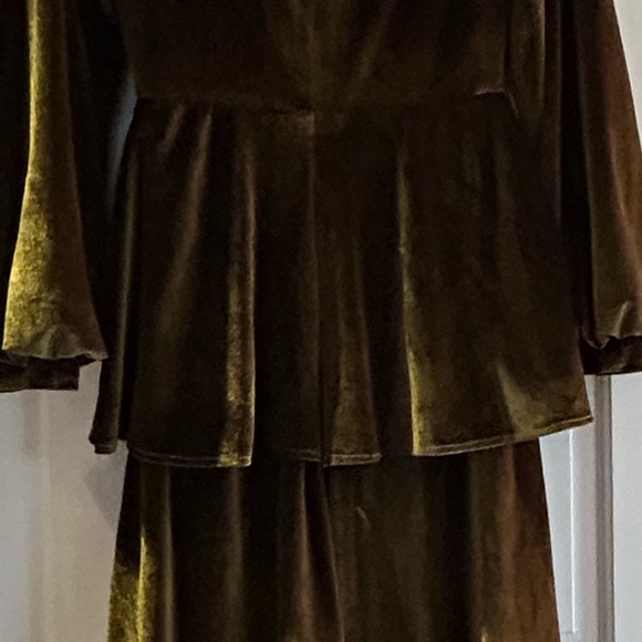 Velvet Tiered Dress - Picture 3 of 3